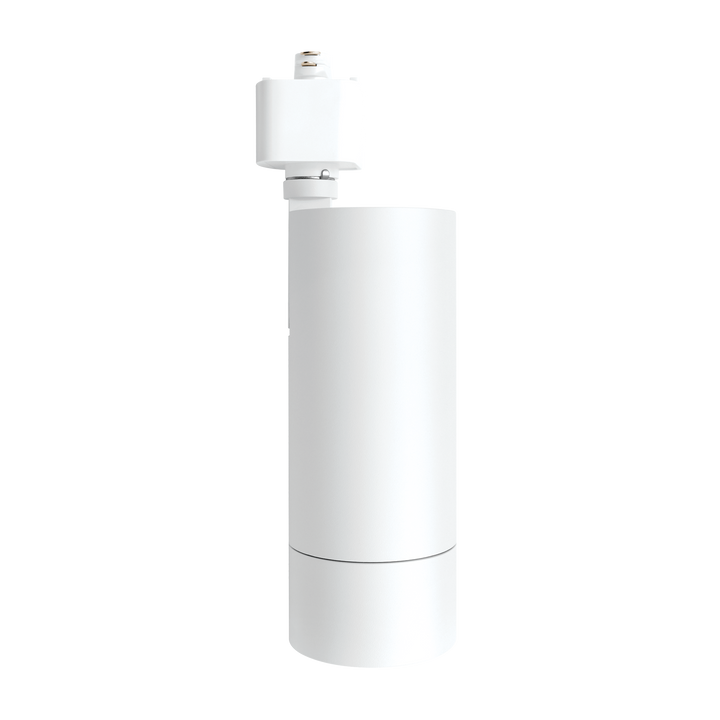 Luxrite LR43873 TrackRite - 2.5 inch H-Track System Zoomable LED Head - 5 CCT Selectable - 20-50 deg. Beam Spread - White Finish