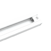 Luxrite LR43810 TrackRite - 8 ft Surface Mount H-Type Single Circuit 3-Wire Track - White Finish