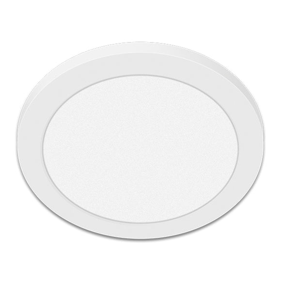 Trace-Lite FJX-R9-18-CTK - LED Surface Mount Downlight - 9 inch - 18W - 120VAC - Color Selectable - White Finish