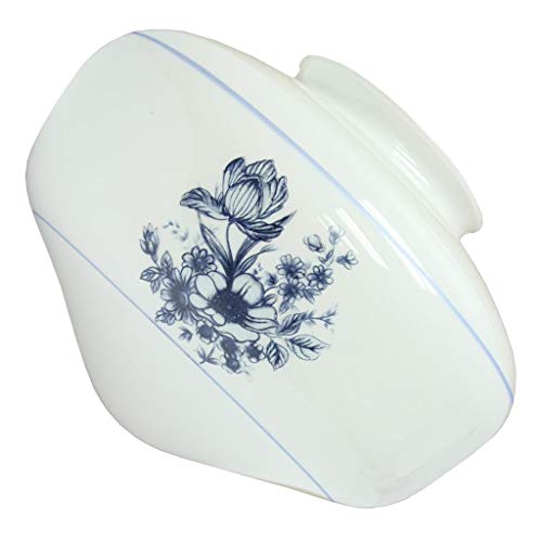 Westinghouse 4"Fx8"D BLUE FLOR SCHOUSE
