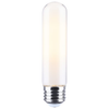 SATCO S21348R1 frosted T10 LED bulb illuminated