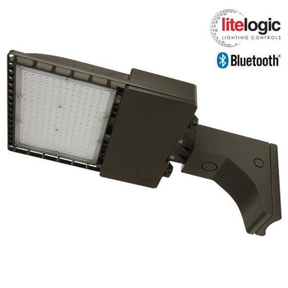 Trace-Lite RxA-150-3-VS-4K-BR-A - Medium LED Area Light - 150W - Type III Distribution - 120-277VAC - 4000K CCT - Bronze Finish