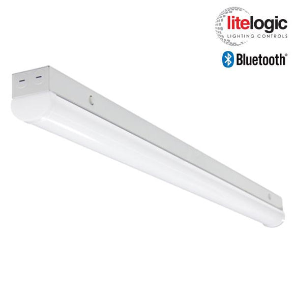 Trace-Lite SLS-4-40-C - LED Strip - 4 ft Length - 40W - Color Selectable - 120-277VAC - 0-10V Dimming - White Finish