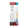 SATCO S21277 5.5W B11 LED Filament Bulb, 5000K, E12, Clear