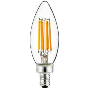Sunlite 81102-SU 6 Watt LED Filament B11 Torpedo Tip Chandelier