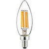 Sunlite 81102-SU 6 Watt LED Filament B11 Torpedo Tip Chandelier