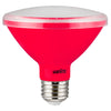 Sunlite 81470 LED PAR30 Short Neck Colored Recessed Light Bulb - 8 Watt (75W Equivalent) - Medium (E26) Base - Floodlight - ETL Listed - Red - 1 Count