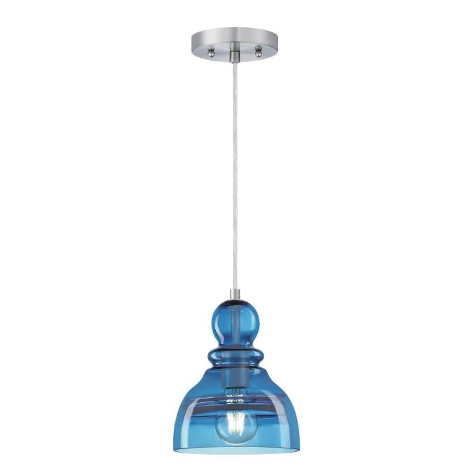 Westinghouse 6119000 Fiona Mini Pendant, Brushed Nickel Finish