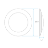 Luxrite LR23865 dimension diagram