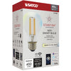 Satco S11250 - 5 Watt - A19 LED Filament - Tunable White - Clear - Starfish IOT - 120 Volt - 450 Lumens