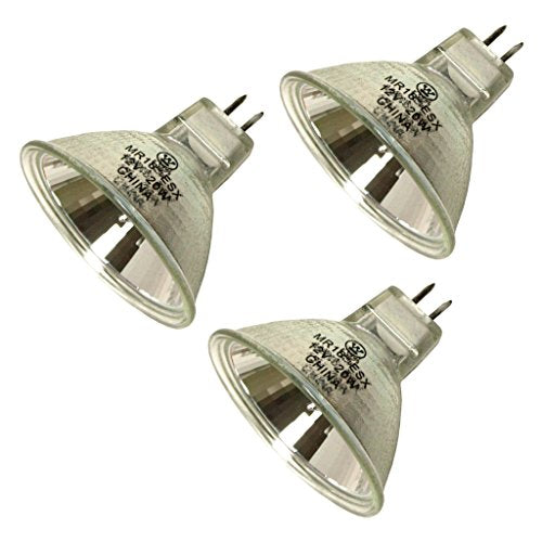 Westinghouse 0495900 MR16 Westinghouse Halogen Light Bulb, 20 Watt, 12 Volt, 2950 Kelvin, Bi-Pin (GU5.3) Base, 3 Pack