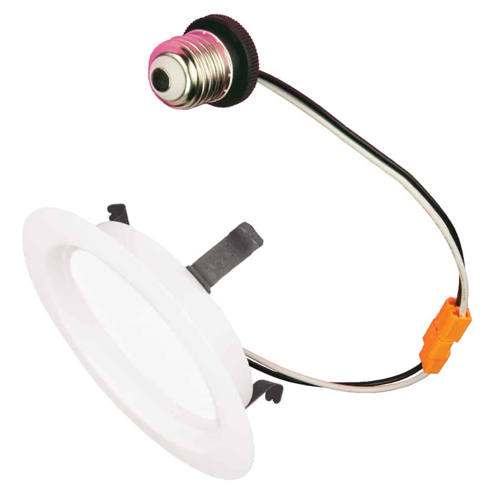 TCP LEDDR56FLCCT2 5"/6" LED Recessed Flat Face Retrofit Downlights 14W - CCT Selectable 30K/40K/50K - Dimmable
