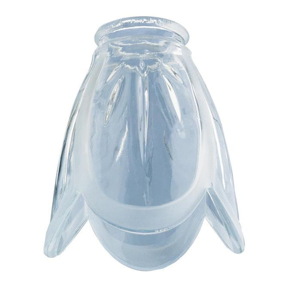 Westinghouse 8108400 2.25 Inch Clear and Frosted Tulip Glass Shade