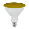 Satco S29484 11.5 Watt PAR38 LED - Yellow - 90 degree Beam Angle - Medium base - 120 Volt