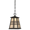 Westinghouse 6339800 One Light LED Pendant, Oil Rubbed Bronze Finish, Amber Frosted Seeded Glass