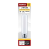 SATCO S21353R1 8W T10 LED Filament Bulb, Frost, 3000K, E26, Dimmable