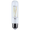 SATCO S21346 clear T10 LED filament bulb