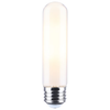 SATCO S21353R1 8W T10 LED Filament Bulb, Frost, 3000K, E26, Dimmable