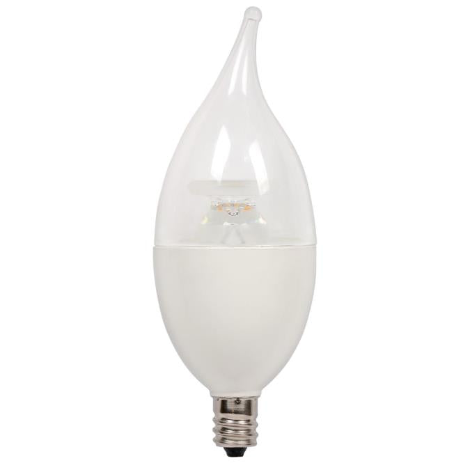 Westinghouse 0512900 C13 LED Decorative Light Bulb, 7 Watt, 2700 Kelvin, E12 Base