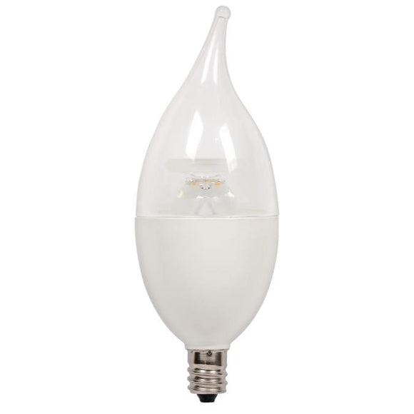 Westinghouse 0512900 C13 LED Decorative Light Bulb, 7 Watt, 2700 Kelvin, E12 Base