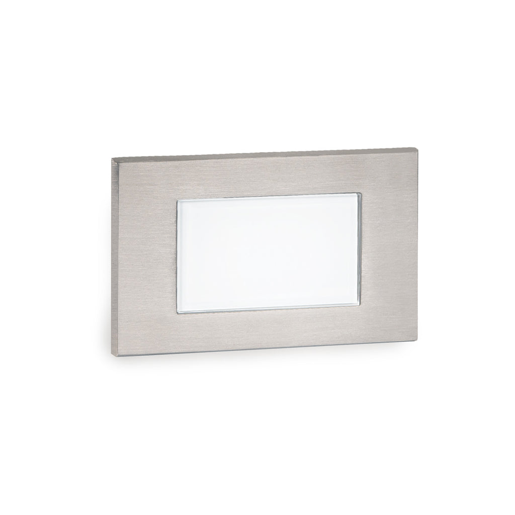 WAC Lighting 4071-30SS 9-15V Landscape Step and Wall LED Light - Rectangle - 2 Watt - 3000 Kelvin - 90 CRI - Stainless Steel Finish