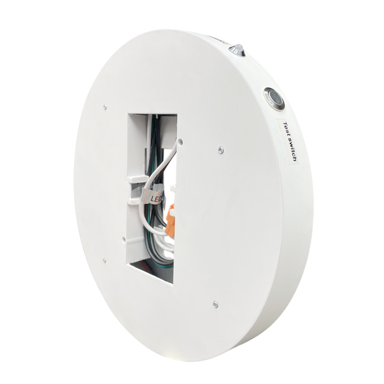 Luxrite LR23646 7 inch Slim LED Surface Mount - Emergency Battery Backup