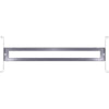 Satco 80-963 - Rough In Plate/BARS 18" Linear for use with S11721