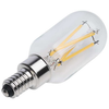 SATCO S21385 clear T9 bulb, angled view