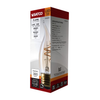 SATCO S14224 3.5W CA11 LED Amber Coil Filament Bulb, 2000K, E26, Dimmable