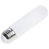 SATCO S21349R1 5.5W T10 LED Filament Bulb, Frost, 4000K, E26, Dimmable