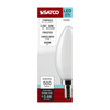 SATCO S21280 B11 LED Filament Bulb, 5.5W, 4000K, E12 Base, Frost