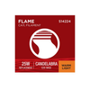 SATCO S14224 3.5W CA11 LED Amber Coil Filament Bulb, 2000K, E26, Dimmable