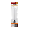 SATCO S21352R1 8W T10 LED Filament Bulb, Frost, 2700K, E26, Dimmable