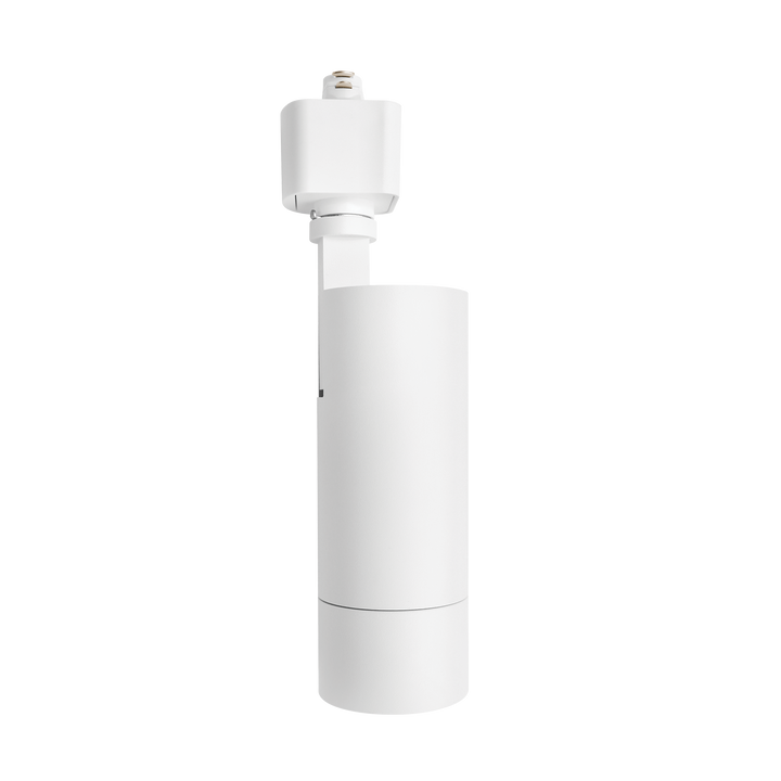 Luxrite LR43871 TrackRite - 2 inch H-Track System Zoomable LED Head - 5 CCT Selectable - 20-50 deg. Beam Spread - White Finish