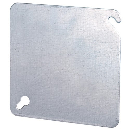 Morris Products M752CC 4" Metal Box Cover - Blank