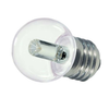 Satco S9160 1.2W S11 LED Sign Bulb, Clear, 2700K, E26, 120V