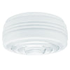 Westinghouse 8560600 White and Clear Drum Shade