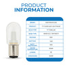 Westinghouse 4512000 T7 LED Specialty Light Bulb - 1.5 Watt - Clear - 2700 Kelvin - D.C. Bayonet Base