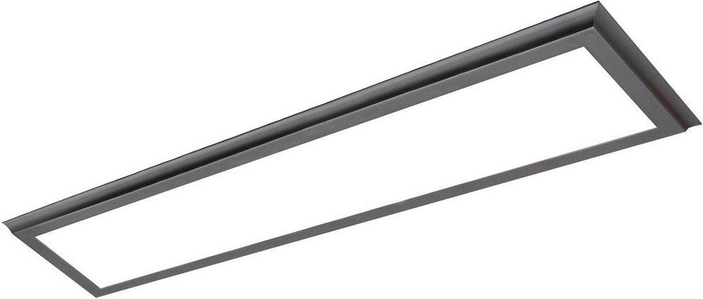 NUVO Lighting 62/1174 Blink™ Plus LED Surface Mount Downlight Fixtures - 45 Watt - 12x48 Inch - 3000 Kelvin - Gun Metal Finish