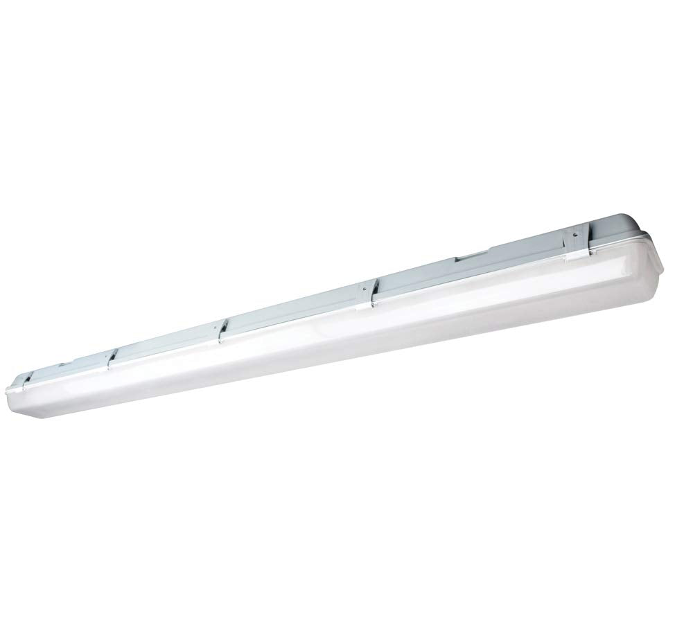 NUVO Lighting 62/1061 LED Vapor Tight Linear Fixture - 29 Watt - 4000 Kelvin - White / Gray Finish