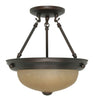 NUVO Lighting 60/1258 Fixtures Ceiling Mounted-Semi Flush