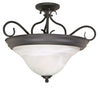 NUVO Lighting 60/384 Fixtures Ceiling Mounted-Semi Flush