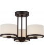 NUVO Lighting 60/5577 Fixtures Ceiling Mounted-Semi Flush