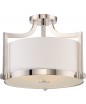 NUVO Lighting 60/5883 Fixtures Ceiling Mounted-Semi Flush