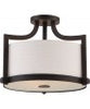NUVO Lighting 60/5888 Fixtures Ceiling Mounted-Semi Flush