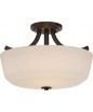 NUVO Lighting 60/5926 Fixtures Ceiling Mounted-Semi Flush