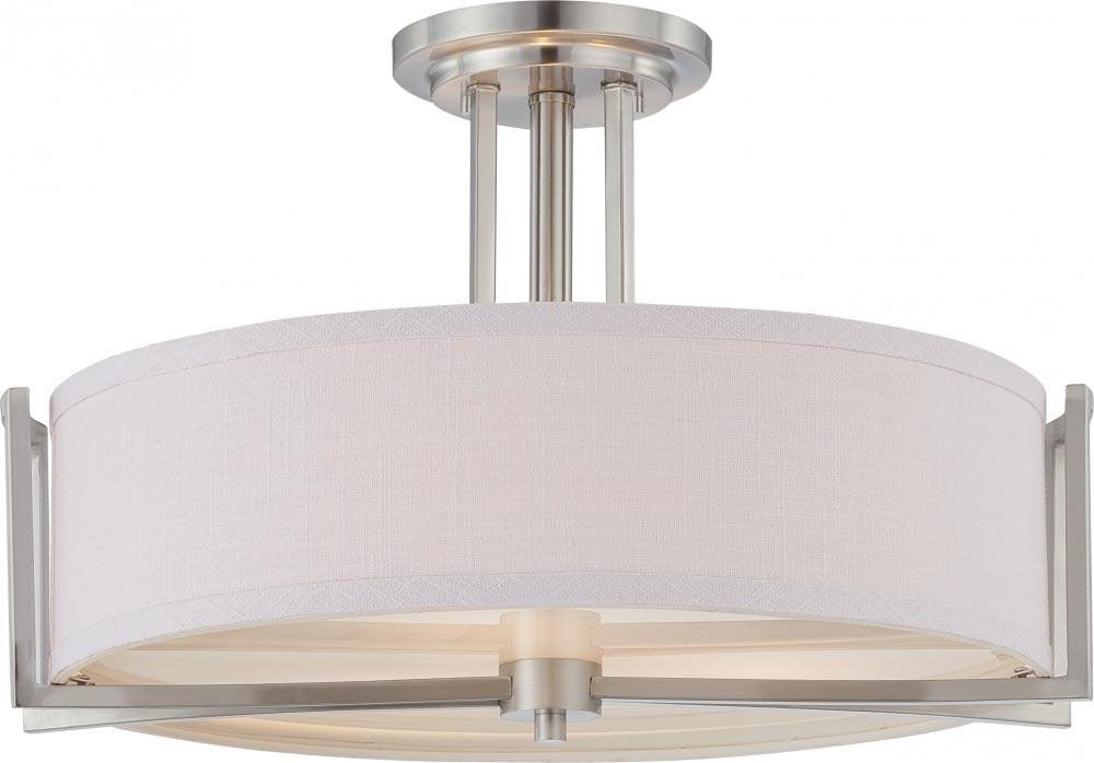 NUVO Lighting 60/4758 Fixtures Ceiling Mounted-Semi Flush