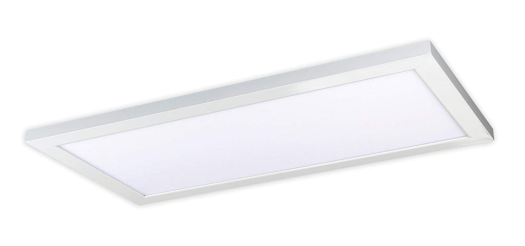 NUVO Lighting 62/1252 Blink™ Plus LED Surface Mount Downlight Fixtures - 22 Watt - 12x24 Inch - 4000 Kelvin - White Finish