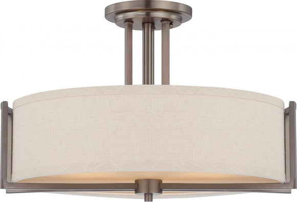NUVO Lighting 60/4858 Fixtures Ceiling Mounted-Semi Flush