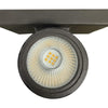 Satco 62-1146R1 - 2 Light LED Large Up/Down Outdoor Wall Sconce Fixture - 20 Watt - 3000 Kelvin - Bronze Finish - 120/277 Volt